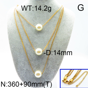 SS Necklace  6N3001095vhkb-372