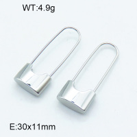 Stainless Steel Earrings  3E2003830bbov-066