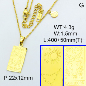 SS Necklace  3N2001953vhha-066