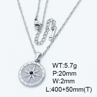 Stainless Steel Necklace  3N4001977vbpb-066