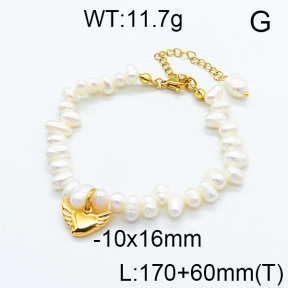 Natural Pearl Bracelet  6B3001623bhjl-900