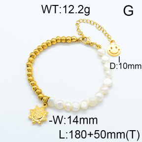 Natural Pearl Bracelet  6B3001627bhjl-900