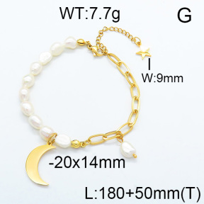 Natural Pearl Bracelet  6B3001630bhjl-900