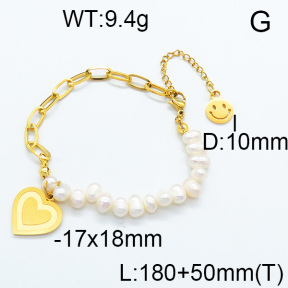 Natural Pearl Bracelet  6B3001633bhjl-900