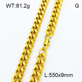 SS Necklace  3N2002025bhjo-G025