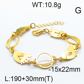 SS Bracelet 6B2002746bbov-464