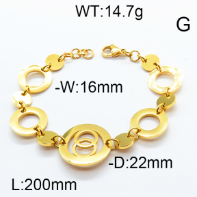 SS Bracelet 6B2002747abol-464