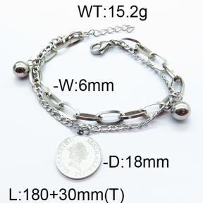 SS Bracelet 6B2002749vbmb-464