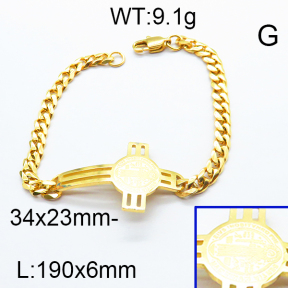 SS Bracelet 6B2002751vbnb-464