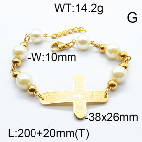 SS Bracelet 6B3001611bbov-464