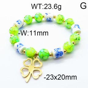 SS Bracelet 6B4002241bbov-464