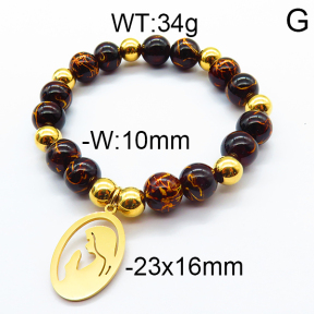 SS Bracelet 6B4002250bbov-464