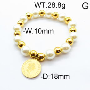 SS Bracelet 6B4002252bbov-464