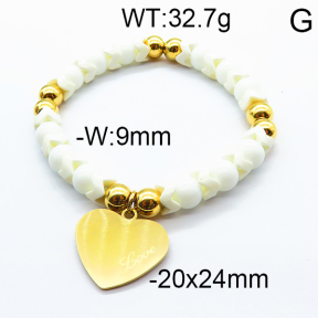 SS Bracelet 6B4002254bbov-464