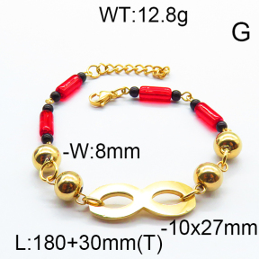 SS Bracelet 6B4002259bbov-464