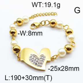 SS Bracelet 6B4002260bbov-464