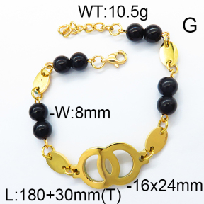 SS Bracelet 6B4002263bbov-464