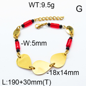 SS Bracelet 6B4002266bbov-464