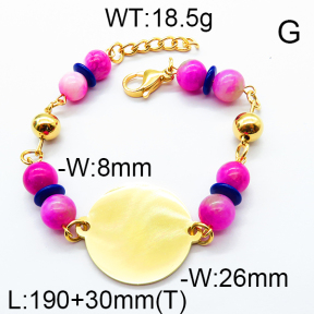 SS Bracelet 6B4002268bbov-464