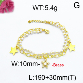 Fashion Brass Bracelet F5B300001vbpb-J71