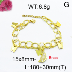 Fashion Brass Bracelet F5B400001vbpb-J71