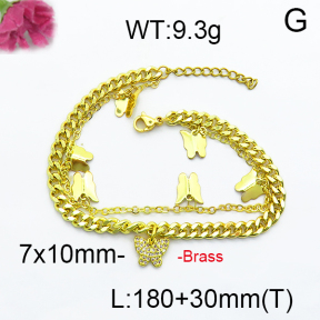 Fashion Brass Bracelet F5B400002vbpb-J71