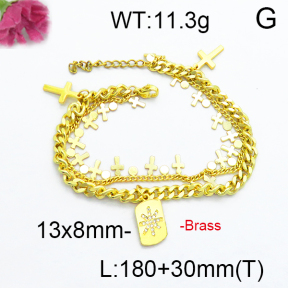 Fashion Brass Bracelet F5B400007vbpb-J71