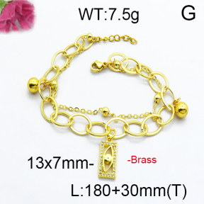 Fashion Brass Bracelet F5B400008vbpb-J71