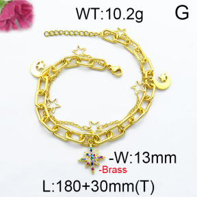 Fashion Brass Bracelet F5B400009vbpb-J71