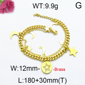 Fashion Brass Bracelet F5B400013vbpb-J71