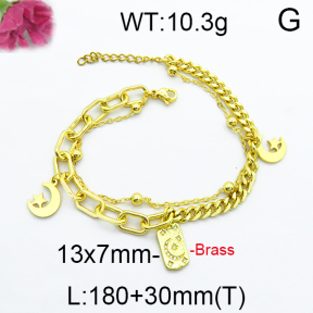 Fashion Brass Bracelet F5B400020vbpb-J71