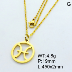 SS Necklace  3N2001964aakl-306