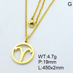 SS Necklace  3N2001970aakl-306