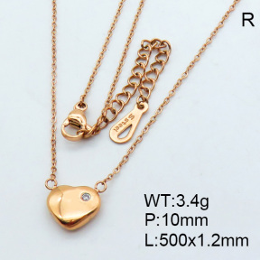 SS Necklace  3N4001978vbmb-306