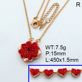 SS Necklace  3N4001980vbpb-306