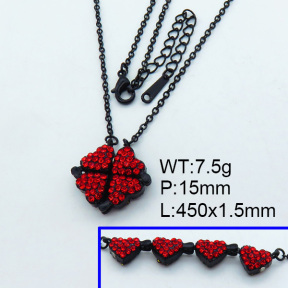 SS Necklace  3N4001981vbpb-306