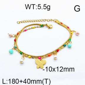 SS Bracelet  6B3001643bhbl-350