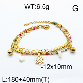 SS Bracelet  6B3001647bhbl-350