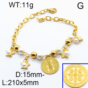 SS Bracelet  6B3001655bhva-350