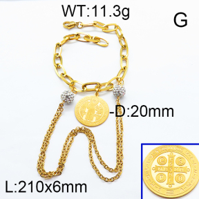 SS Bracelet  6B4002281bhva-350