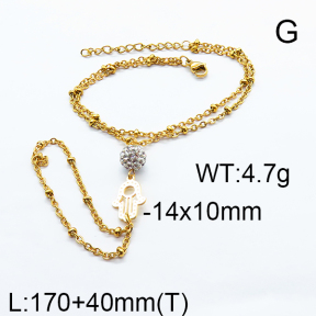 SS Bracelet  6B4002286vbpb-350