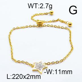 SS Bracelet  6B4002360bbov-434