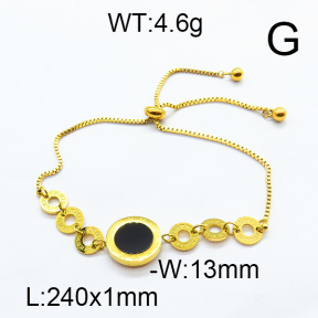 SS Bracelet  6B4002362vhha-434