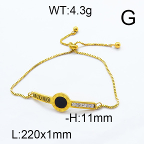 SS Bracelet  6B4002368bbov-434