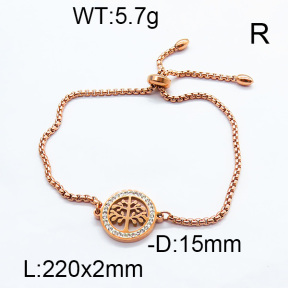 SS Bracelet  6B4002372bvpl-434