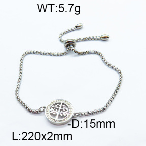 SS Bracelet  6B4002373bbov-434