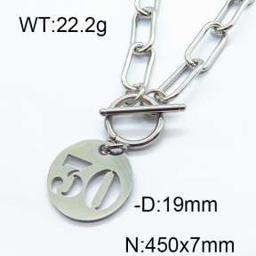 SS Necklace  6N2002950ablb-368