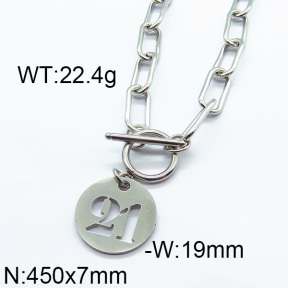 SS Necklace  6N2003003ablb-368