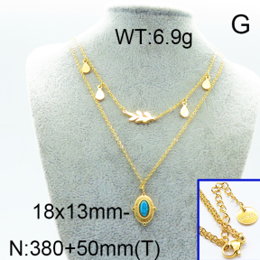 SS Necklace  6N4003391bhia-669