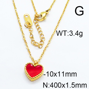 SS Necklace  6N4003401vbmb-434